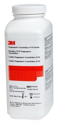 3m? rappaport-vassilidias r10培養(yǎng)基 bp0288500，500 g，1件裝