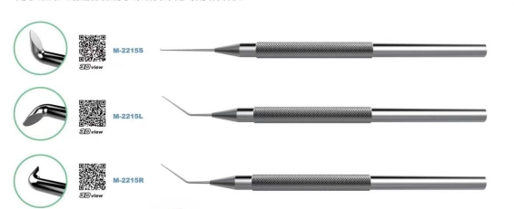 醫(yī)納密小梁切開(kāi)器型號(hào)：m-2215/規(guī)格：m-2215l，m-2215r，m-2215s